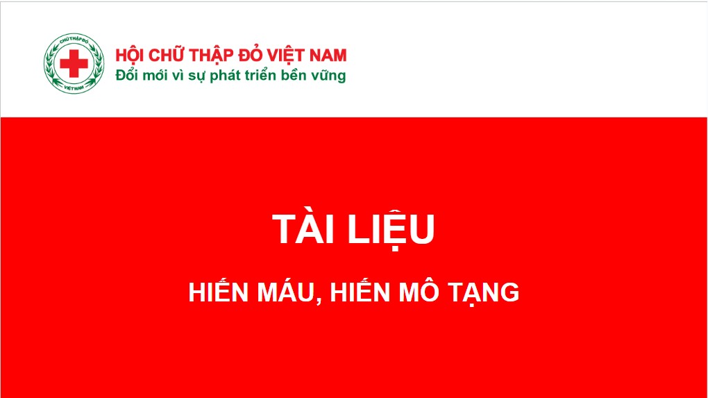 Hiến máu, hiến mô tạng